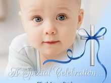 11 The Best Invitation Card Christening Layout For Free for Invitation Card Christening Layout