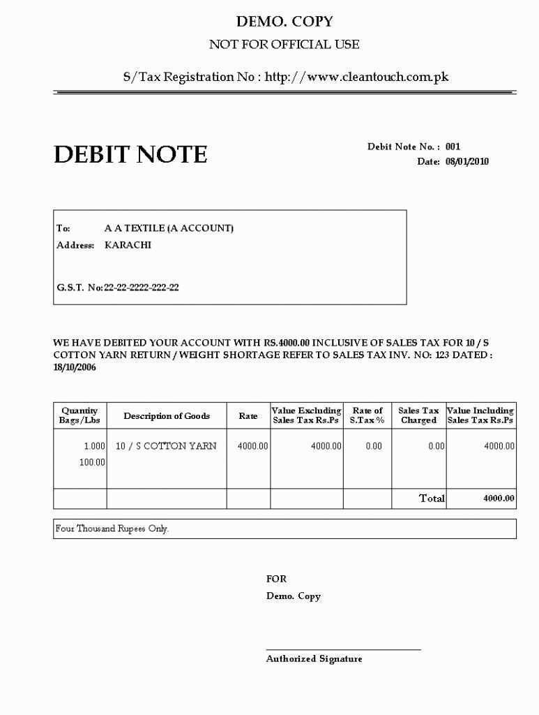 debit-memo-template-database-gambaran