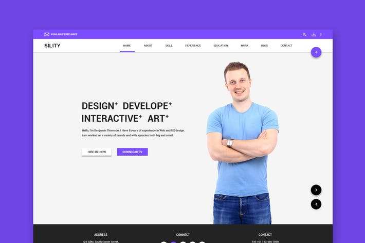 11 The Best Vcard Html5 Template Free Download Templates with Vcard Html5 Template Free Download