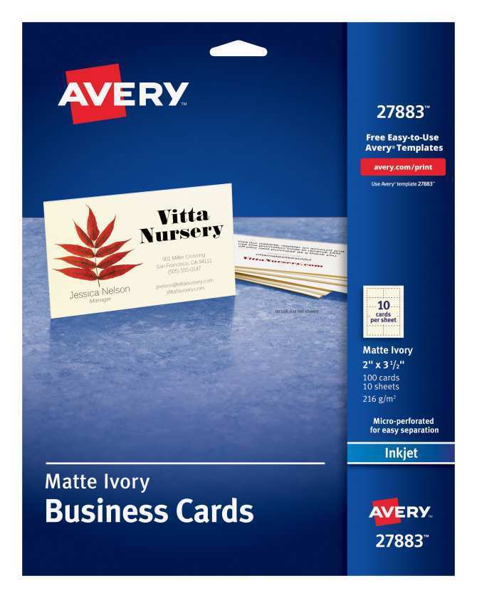 11 Visiting Avery Business Card Design Templates Free in Word by Avery Business Card Design Templates Free