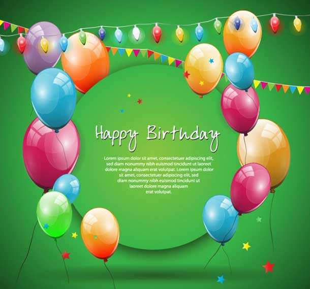 Happy Birthday Card Template Psd Cards Design Templates