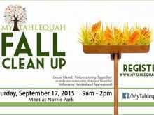 12 Adding Fall Clean Up Flyer Template Maker by Fall Clean Up Flyer Template
