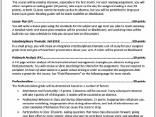 12 Best Syllabus Class Schedule Template Now for Syllabus Class Schedule Template