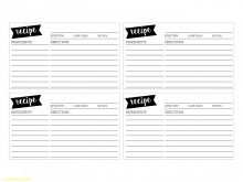 12 Blank 3 X 5 Recipe Card Template Word Now for 3 X 5 Recipe Card Template Word