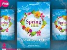 12 Blank Spring Event Flyer Template in Photoshop with Spring Event Flyer Template