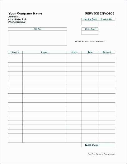 12 Blank Tax Invoice Template Google Docs for Ms Word by Tax Invoice ...