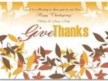 12 Blank Thanksgiving Thank You Card Template With Stunning Design by Thanksgiving Thank You Card Template