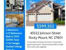 12 Create Sample Real Estate Flyer Templates in Word with Sample Real Estate Flyer Templates