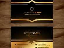 12 Creating Golden Business Card Template Free Download Photo with Golden Business Card Template Free Download
