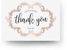 12 Creative 5X7 Thank You Card Template For Free by 5X7 Thank You Card Template