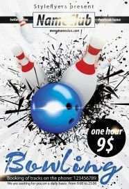 12 Creative Bowling Flyer Template Free for Ms Word for Bowling Flyer Template Free