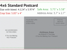 12 Customize 4X6 Postcard Mailing Template Templates with 4X6 Postcard Mailing Template