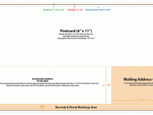 8 X 11 Postcard Template