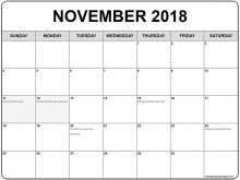 12 Customize Daily Calendar Template November 2018 Download by Daily Calendar Template November 2018