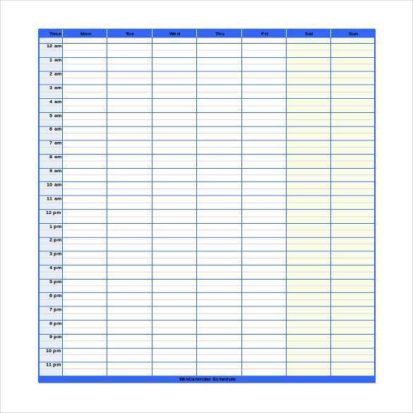 12 Customize Our Free Class Schedule Template Microsoft Word Photo by Class Schedule Template Microsoft Word
