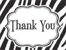 12 Customize Our Free Thank You Card Template Black And White Now with Thank You Card Template Black And White