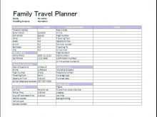 12 Format Family Trip Agenda Template For Free for Family Trip Agenda Template