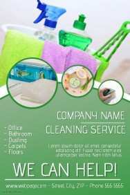 12 Format House Cleaning Services Flyer Templates for Ms Word with House Cleaning Services Flyer Templates