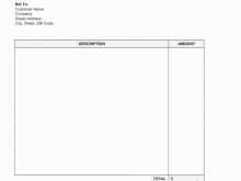 12 Format Personal Invoice Template Doc Photo with Personal Invoice Template Doc