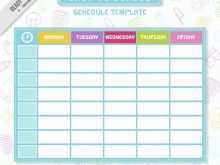 12 Free Back To School Schedule Template Maker for Back To School Schedule Template