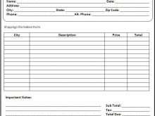 12 Free Blank Invoice Template Online in Photoshop for Blank Invoice Template Online