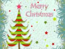 12 Free Printable Christmas Greeting Card Template Images PSD File with Christmas Greeting Card Template Images