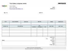 12 Free Printable Contractor Vat Invoice Template Download for Contractor Vat Invoice Template
