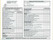 12 Free Printable High School Progress Report Card Template PSD File with High School Progress Report Card Template