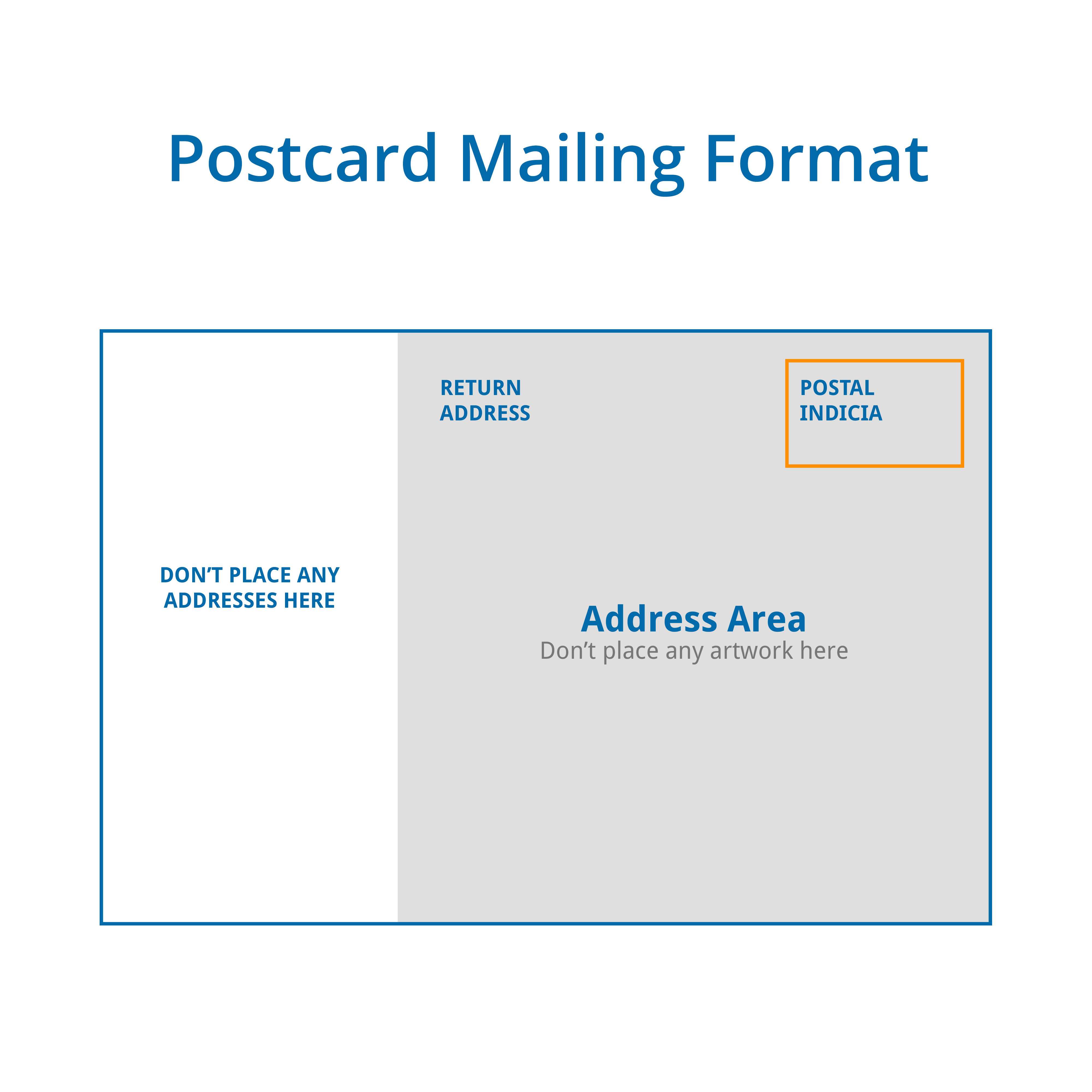 12 Free Printable Postcard Format Return Address Now For Postcard 