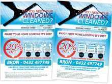 12 Free Printable Window Cleaning Flyer Template Now for Window Cleaning Flyer Template