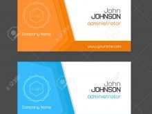 12 How To Create Orange Name Card Template for Ms Word with Orange Name Card Template