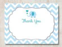 12 How To Create Thank You Card Template Baby Shower in Word with Thank You Card Template Baby Shower