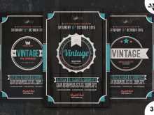 12 How To Create Vintage Flyer Template Maker for Vintage Flyer Template