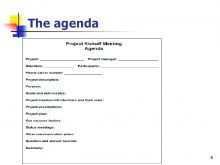 Construction Progress Meeting Agenda Template Uk