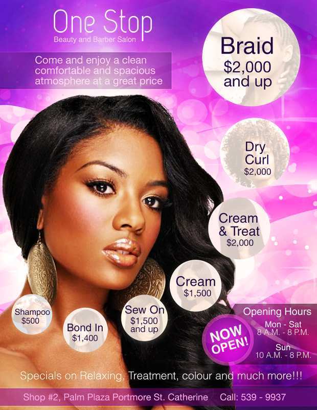 12 Online Salon Flyer Templates in Word for Salon Flyer Templates
