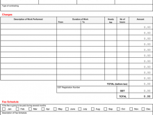 12 Printable Contract Labor Invoice Template For Free by Contract Labor Invoice Template