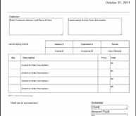 12 Printable Landscape Invoice Example for Ms Word by Landscape Invoice Example