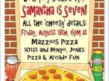 12 Printable Pizza Party Flyer Template Free Maker for Pizza Party Flyer Template Free