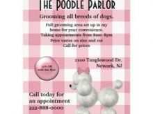12 Report Dog Grooming Flyers Template Now with Dog Grooming Flyers Template