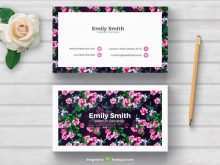 12 Standard Flower Business Card Template Free Download for Flower Business Card Template Free