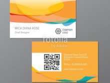 12 Standard Free Business Card Template With Qr Code Layouts for Free Business Card Template With Qr Code
