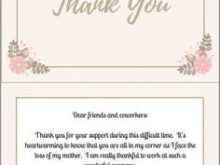 12 Standard Free Funeral Thank You Card Templates Microsoft Word Formating for Free Funeral Thank You Card Templates Microsoft Word