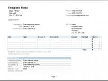 12 Standard Template For Monthly Invoice Formating with Template For Monthly Invoice