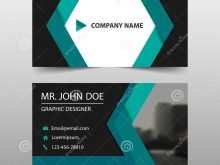 12 The Best Horizontal Name Card Template With Stunning Design by Horizontal Name Card Template