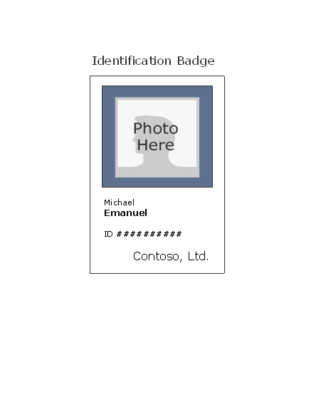 12 The Best Id Card Template Word 2007 Photo with Id Card Template Word 2007