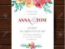 12 The Best Invitation Card Template Watercolor Layouts with Invitation Card Template Watercolor