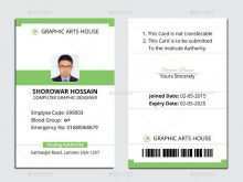 Student Id Card Template Html
