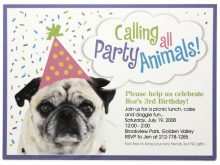 12 Visiting Dog Birthday Card Template in Word by Dog Birthday Card Template