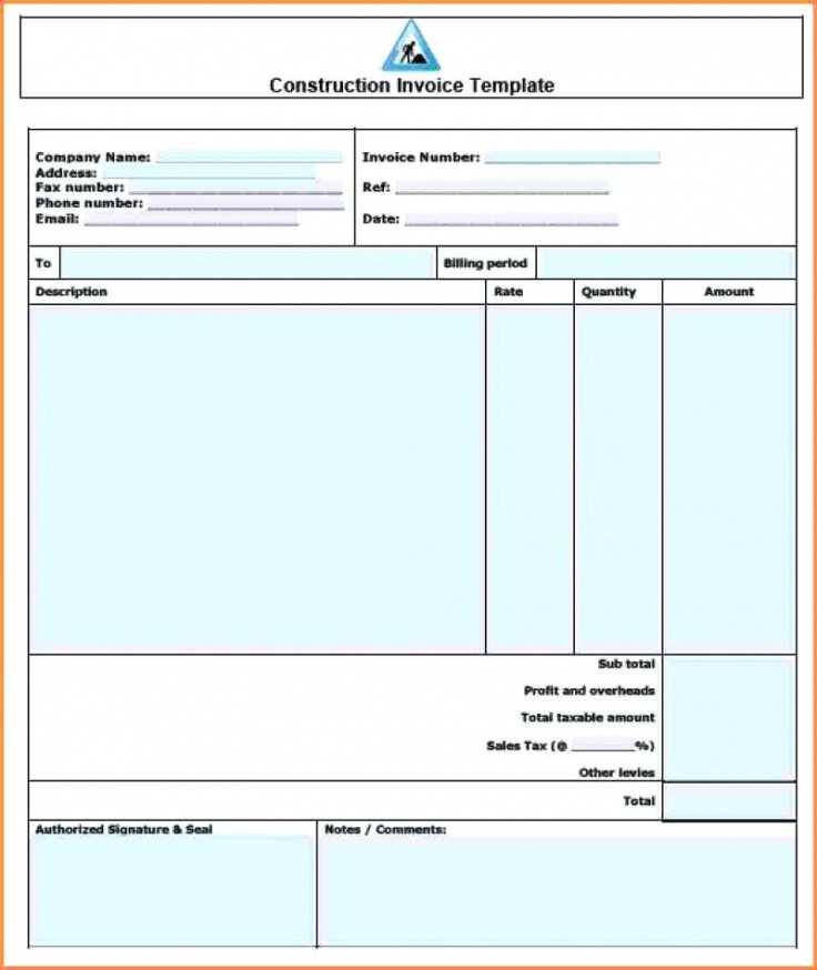 13 Adding Construction Billing Invoice Template Now for Construction Billing Invoice Template