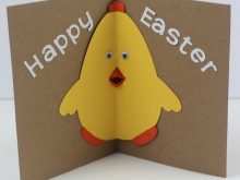 Easter Card Pop Up Template